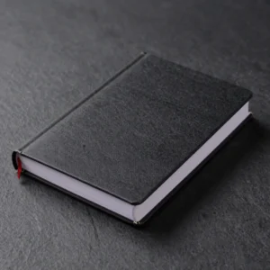 Archival Journal: Charcoal & Soft Violet