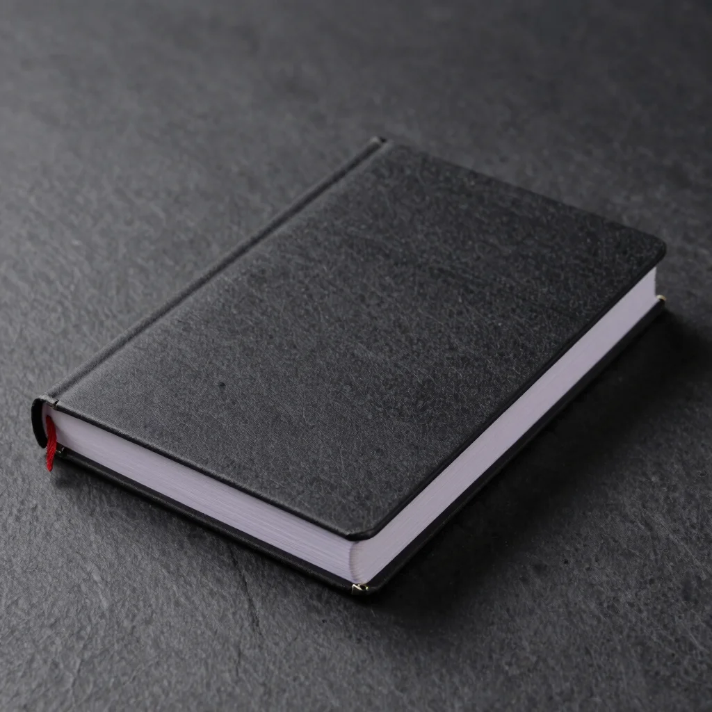 Archival Journal: Charcoal & Soft Violet