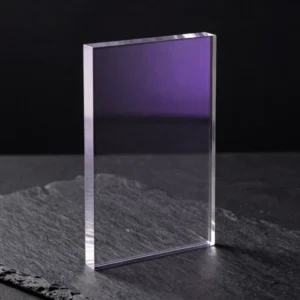 Limited Edition Acrylic Desk Display Block